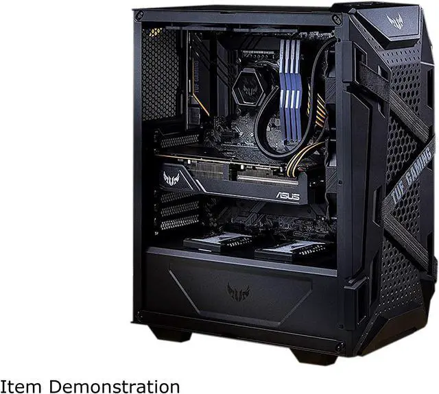 Alt view image 4 of 7 - ASUS TUF Gaming LC 240 RGB All-in-one Liquid CPU Cooler, Aura Sync, TUF 120mm RGB Radiator Fans with Fan Blade Groove Design LGA 1700 Compatible