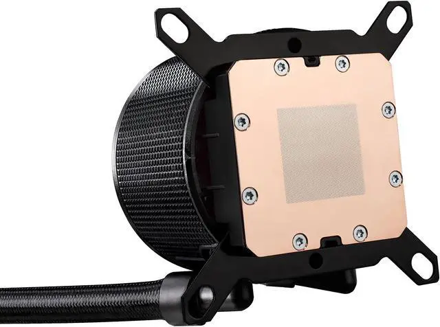 Alt view image 6 of 7 - ASUS ROG RYUO III 240 ARGB AIO Liquid CPU Cooler 240mm Radiator, Asetek 8th gen pump solution, Anime Matrix LED Display and ROG AF 12S ARGB fan,Intel LGA 1851/1700/1200 & AMD AM5/AM4 Compatible