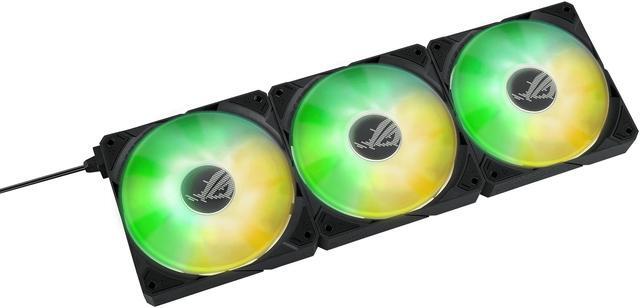 Alt view image 10 of 10 - ASUS ROG Ryujin III 360 ARGB All-in-one Liquid CPU Cooler with 360mm Radiator. 3x Magnetic 120mm ARGB Fans (Daisy Chain design), 3.5" LCD Display - Supports Intel LGA 1851/1700 and AMD AM5/AM4
