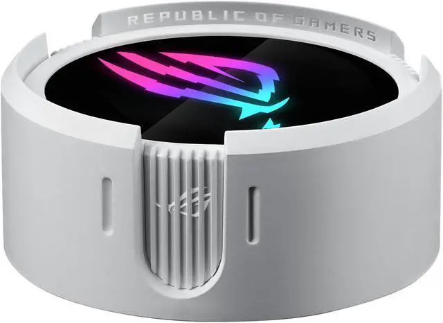 Alt view image 5 of 8 - ASUS ROG Strix LC III 360 ARGB White Edition all-in-one CPU liquid cooler with 360° rotatable water block, Asetek's new Gen7 v2 pump, premium ROG ARGB fans, and 10+ custom Aura lighting effects