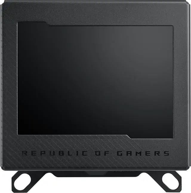 Alt view image 7 of 14 - ASUS ROG RYUJIN III WB CPU Water Block - Intel LGA 1700, 1200, 115X - AMD Socket AM4, AM5 - Asetek Copper Cold Plate - Black - 178 Micro-Cooling Fins - 3.5 Inch Full Color LCD Display - Embedded VRM Fan - ROG Fittings