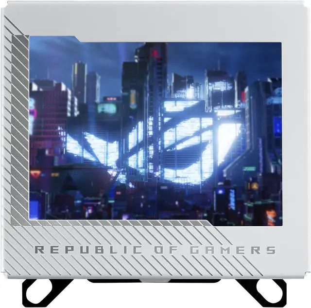 Alt view image 4 of 11 - ASUS ROG RYUJIN III WB WHT CPU Water Block - Intel LGA 1700, 1200, 115X - AMD Socket AM4, AM5 - Asetek Copper Cold Plate - White - 178 Micro-Cooling Fins - 3.5 Inch Full Color LCD Display
