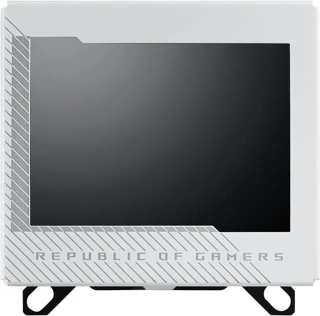 Alt view image 7 of 11 - ASUS ROG RYUJIN III WB WHT CPU Water Block - Intel LGA 1700, 1200, 115X - AMD Socket AM4, AM5 - Asetek Copper Cold Plate - White - 178 Micro-Cooling Fins - 3.5 Inch Full Color LCD Display