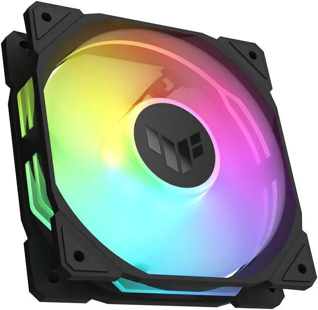 Alt view image 3 of 14 - ASUS TUF Gaming TR120 ARGB Reverse Fan - Black - Triple Pack Higher Cooling Performance Extra-thick 28mm Fan Frame, Exclusive Double-Layered LED Matrix Design with 16 Addressable RGB LEDs, Aura Sync