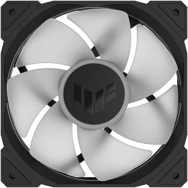 Alt view image 7 of 14 - ASUS TUF Gaming TR120 ARGB Reverse Fan - Black - Triple Pack Higher Cooling Performance Extra-thick 28mm Fan Frame, Exclusive Double-Layered LED Matrix Design with 16 Addressable RGB LEDs, Aura Sync