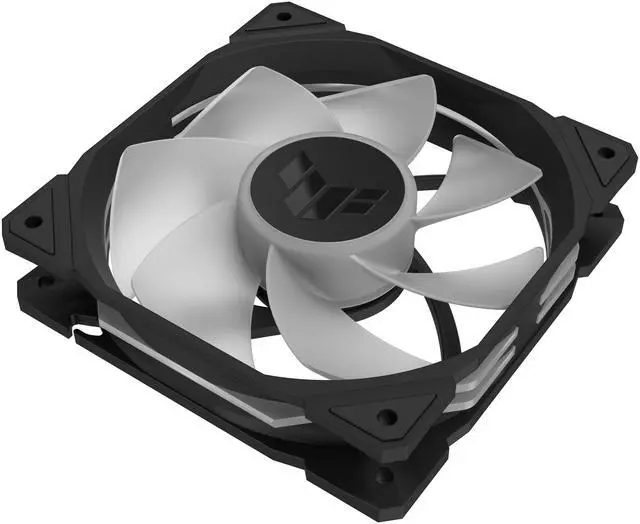 Alt view image 9 of 14 - ASUS TUF Gaming TR120 ARGB Reverse Fan - Black - Triple Pack Higher Cooling Performance Extra-thick 28mm Fan Frame, Exclusive Double-Layered LED Matrix Design with 16 Addressable RGB LEDs, Aura Sync