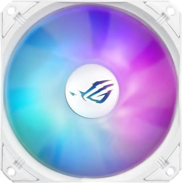 Alt view image 6 of 12 - ASUS 360 ROG STRIX LC III 360 ARGB LCD WHT (575) Liquid / Water Cooling