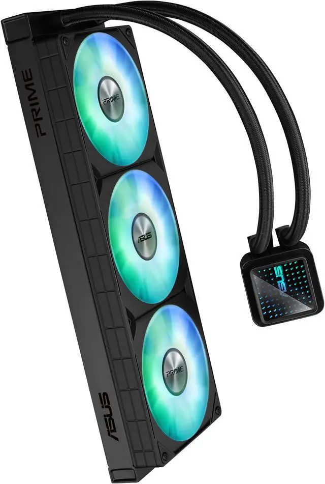 Alt view image 6 of 11 - ASUS Prime LC 360 ARGB all-in-one AIO CPU liquid cooler AMD: AM5 & AM4 Intel: LGA 1851, 1700, 1200, 115x