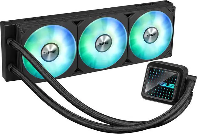 Alt view image 7 of 11 - ASUS Prime LC 360 ARGB all-in-one AIO CPU liquid cooler AMD: AM5 & AM4 Intel: LGA 1851, 1700, 1200, 115x