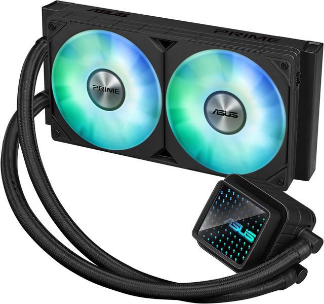 Main image of ASUS Prime LC 240 ARGB all-in-one AIO CPU liquid cooler AMD: AM5 & AM4 Intel: LGA 1851, 1700, 1200, 115x