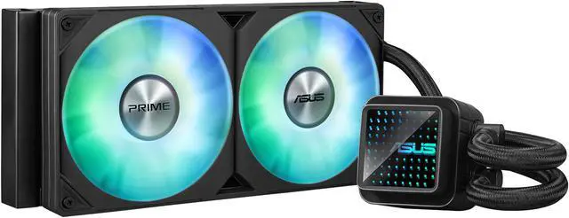 Alt view image 5 of 12 - ASUS Prime LC 240 ARGB all-in-one AIO CPU liquid cooler AMD: AM5 & AM4 Intel: LGA 1851, 1700, 1200, 115x