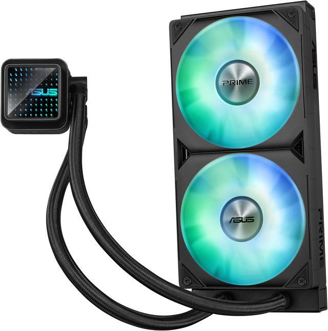 Alt view image 6 of 12 - ASUS Prime LC 240 ARGB all-in-one AIO CPU liquid cooler AMD: AM5 & AM4 Intel: LGA 1851, 1700, 1200, 115x