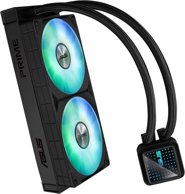 Alt view image 8 of 12 - ASUS Prime LC 240 ARGB all-in-one AIO CPU liquid cooler AMD: AM5 & AM4 Intel: LGA 1851, 1700, 1200, 115x