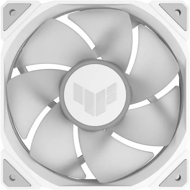 Alt view image 5 of 9 - ASUS TUF Gaming TR120 120mm ARGB White Reverse Fan Blade Triple Pack 28mm Fan Frame, 2.75mm H2O Static Pressure, 76.3 CFM Airflow, Double-layer LED Array, Flexible Side Pattern, Aura Sync, PWM fan