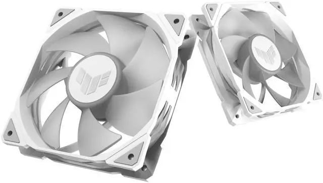 Alt view image 8 of 9 - ASUS TUF Gaming TR120 120mm ARGB White Reverse Fan Blade Triple Pack 28mm Fan Frame, 2.75mm H2O Static Pressure, 76.3 CFM Airflow, Double-layer LED Array, Flexible Side Pattern, Aura Sync, PWM fan