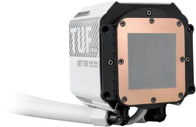 Alt view image 11 of 12 - ASUS TUF Gaming LC III 360 ARGB White AIO cooler with pre-installed triple fans designed for high airflow and static pressure, plus an efficient pump to keep CPU temperatures under control