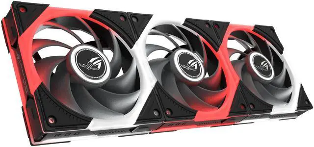 Alt view image 2 of 20 - ASUS ROG Eurux GR120 ARGB PWM Fan Triple Pack 120mm PWM Fan, 2600RPM, Patented Daisy-Chained Design, Exclusive Lighting Effects and Customizations, Exclusive Fan Hub