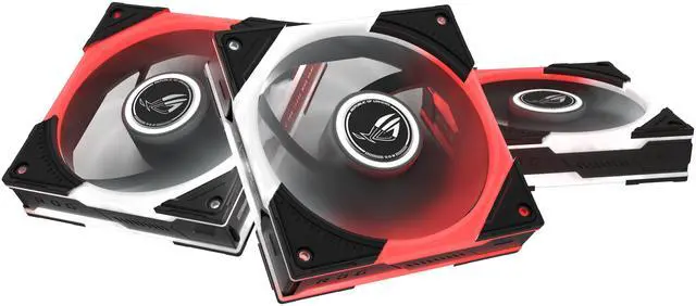 Main image of ASUS ROG Eurux GR120 ARGB PWM Fan Triple Pack 120mm PWM Fan, 2600RPM, Patented Daisy-Chained Design, Exclusive Lighting Effects and Customizations, Exclusive Fan Hub