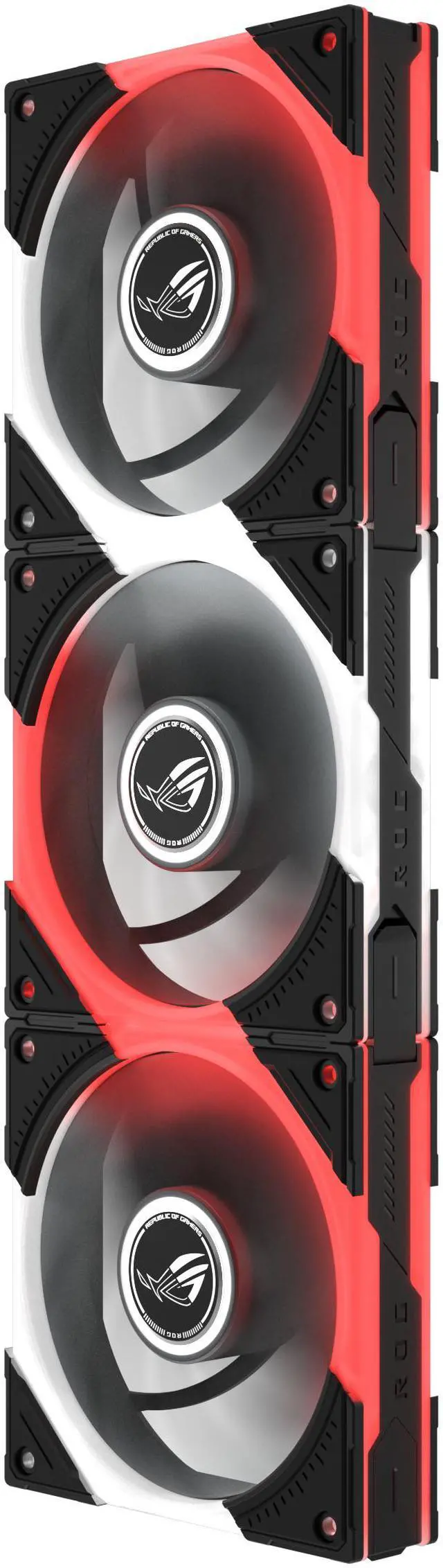 Alt view image 7 of 20 - ASUS ROG Eurux GR120 ARGB PWM Fan Triple Pack 120mm PWM Fan, 2600RPM, Patented Daisy-Chained Design, Exclusive Lighting Effects and Customizations, Exclusive Fan Hub