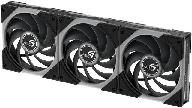 Alt view image 9 of 20 - ASUS ROG Eurux GR120 ARGB PWM Fan Triple Pack 120mm PWM Fan, 2600RPM, Patented Daisy-Chained Design, Exclusive Lighting Effects and Customizations, Exclusive Fan Hub