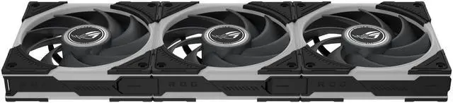 Alt view image 10 of 20 - ASUS ROG Eurux GR120 ARGB PWM Fan Triple Pack 120mm PWM Fan, 2600RPM, Patented Daisy-Chained Design, Exclusive Lighting Effects and Customizations, Exclusive Fan Hub