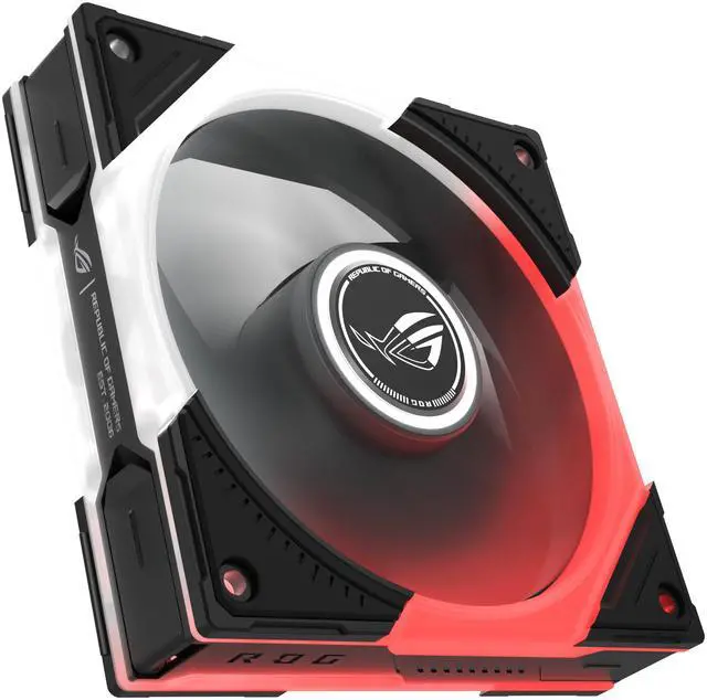 Alt view image 12 of 20 - ASUS ROG Eurux GR120 ARGB PWM Fan Triple Pack 120mm PWM Fan, 2600RPM, Patented Daisy-Chained Design, Exclusive Lighting Effects and Customizations, Exclusive Fan Hub