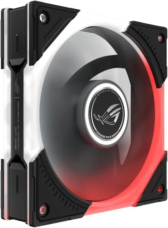 Alt view image 13 of 20 - ASUS ROG Eurux GR120 ARGB PWM Fan Triple Pack 120mm PWM Fan, 2600RPM, Patented Daisy-Chained Design, Exclusive Lighting Effects and Customizations, Exclusive Fan Hub