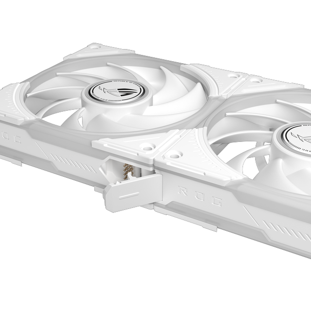 Alt view image 17 of 20 - ASUS ROG Eurux GR120 ARGB Fan Single Pack, Black, 120mm, 30mm Thick, Up to 2600 RPM PWM, 85 CFM, 4.5 mmH2O, 33 dBA Max, Aura Sync