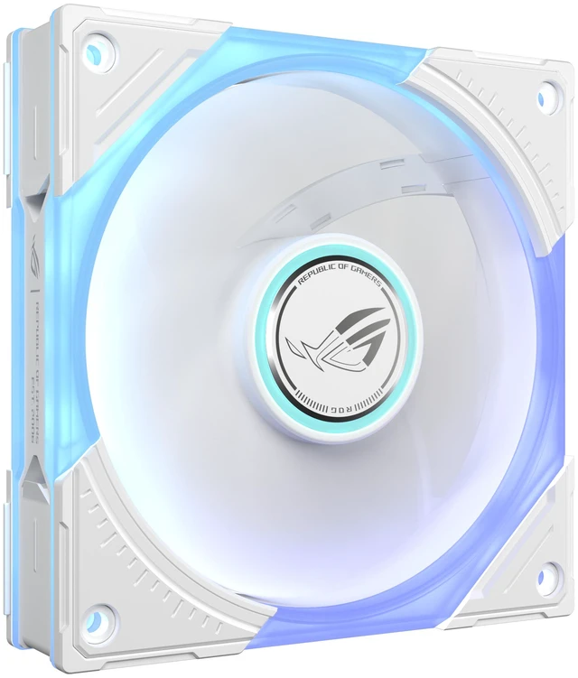 Alt view image 4 of 20 - ASUS ROG Eurux GR120 ARGB Fan Single Pack, Black, 120mm, 30mm Thick, Up to 2600 RPM PWM, 85 CFM, 4.5 mmH2O, 33 dBA Max, Aura Sync