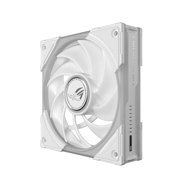 Alt view image 7 of 20 - ASUS ROG Eurux GR120 ARGB Fan Single Pack, Black, 120mm, 30mm Thick, Up to 2600 RPM PWM, 85 CFM, 4.5 mmH2O, 33 dBA Max, Aura Sync