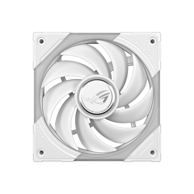 Alt view image 9 of 20 - ASUS ROG Eurux GR120 ARGB Fan Single Pack, Black, 120mm, 30mm Thick, Up to 2600 RPM PWM, 85 CFM, 4.5 mmH2O, 33 dBA Max, Aura Sync
