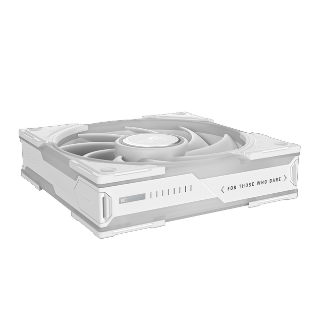 Alt view image 11 of 20 - ASUS ROG Eurux GR120 ARGB Fan Single Pack, Black, 120mm, 30mm Thick, Up to 2600 RPM PWM, 85 CFM, 4.5 mmH2O, 33 dBA Max, Aura Sync