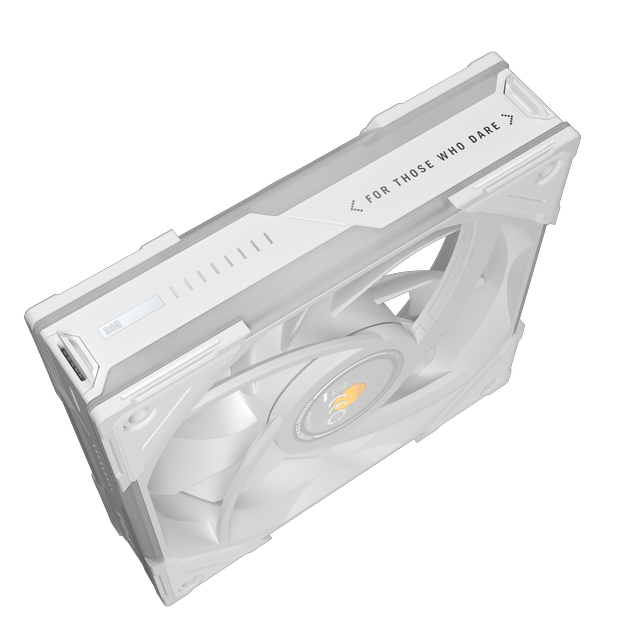 Alt view image 12 of 20 - ASUS ROG Eurux GR120 ARGB Fan Single Pack, Black, 120mm, 30mm Thick, Up to 2600 RPM PWM, 85 CFM, 4.5 mmH2O, 33 dBA Max, Aura Sync