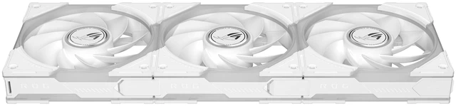 Alt view image 11 of 19 - ASUS ROG Eurux GR120 ARGB Reverse Fan Triple Pack, 120mm, 30mm Thick, Reverse Blade, Up to 2200 RPM PWM, 70 CFM, 3.0 mmH2O, 32 dBA Max, LCP Blades, Daisy Chain Connectors, 3 Lighting Zones, ROG Fan Hub Included, Aura Sync, Black