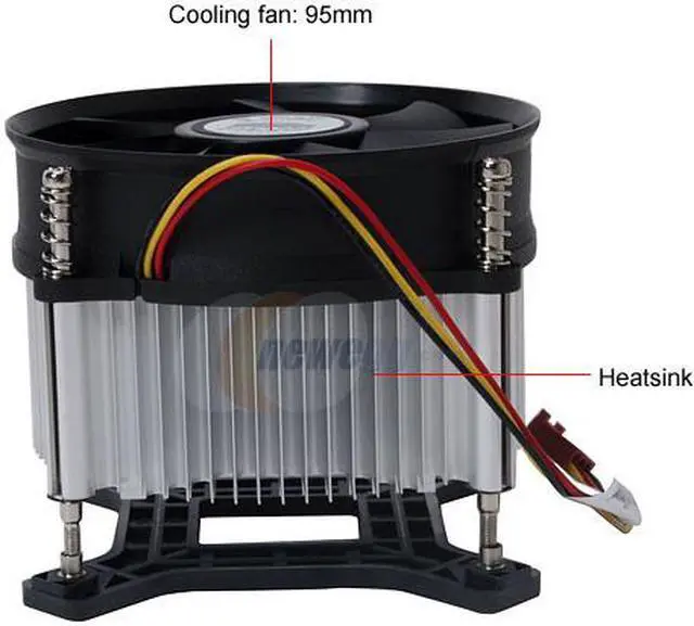 Alt view image 3 of 4 - COOLER MASTER ICT-D925R-GP 95mm Rifle CPU Cooler