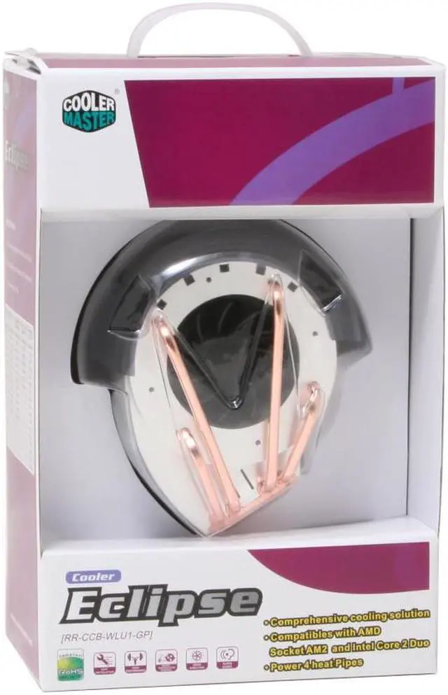 Alt view image 6 of 6 - COOLER MASTER RR-CCB-WLU1-GP Eclipse CPU Cooler