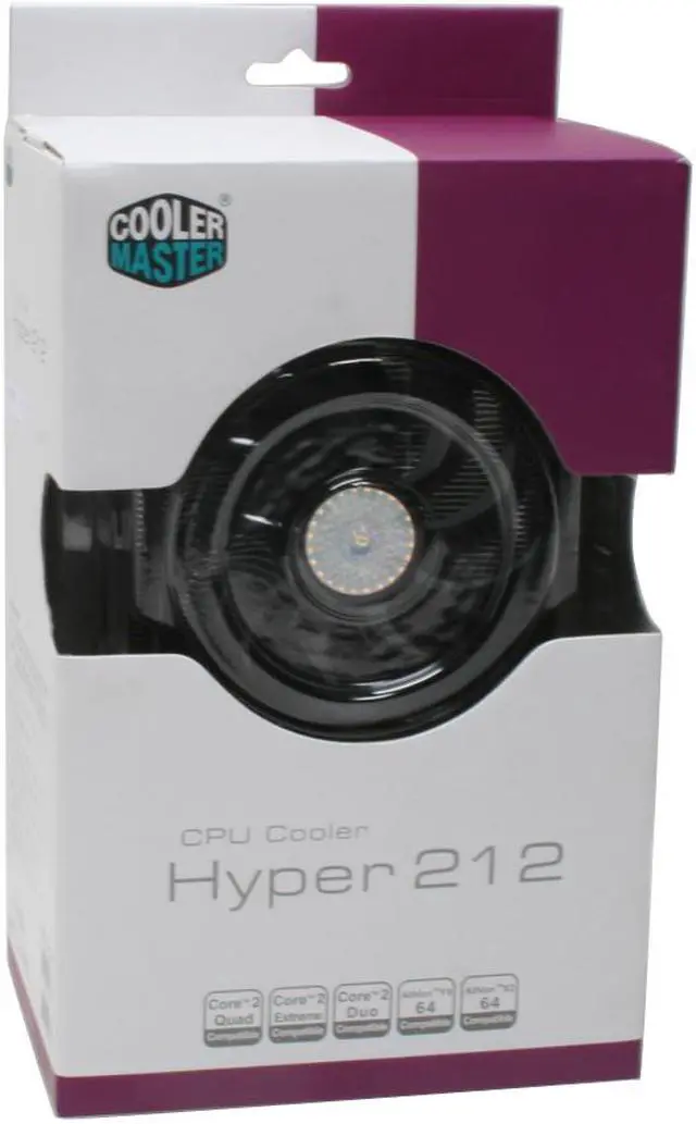 Alt view image 7 of 7 - COOLER MASTER RR-CCH-LB12-GP 120mm Sleeve CPU Cooler