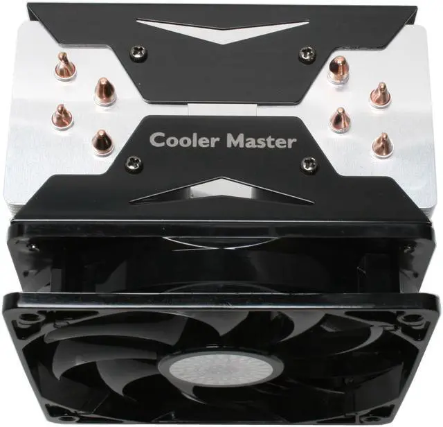 Alt view image 3 of 7 - COOLER MASTER RR-CCH-LB12-GP 120mm Sleeve CPU Cooler