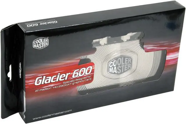 Alt view image 7 of 7 - COOLER MASTER RL-VAA-FN11-GP Glacier 600 VGA Block & Cooler