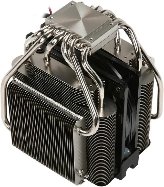 Alt view image 5 of 6 - COOLER MASTER V8 RR-UV8-XBU1-GP 120mm Rifle CPU Cooler Compatible with Intel 1366/1155/775 and AMD AM3/AM2+/AM2