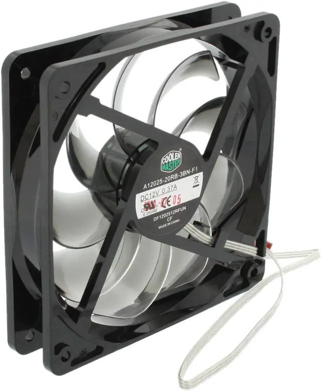 Alt view image 5 of 11 - Cooler Master SickleFlow 120 - Sleeve Bearing 120mm Blue LED Silent Fan for Computer Cases, CPU Coolers, and Radiators