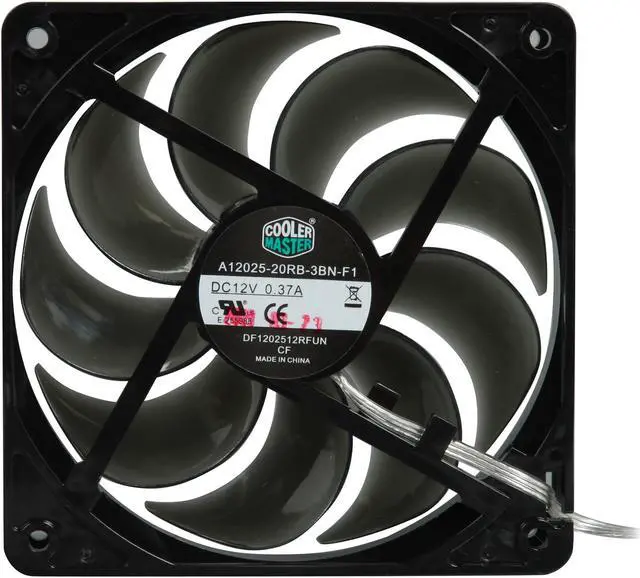Alt view image 3 of 4 - Cooler Master SickleFlow 120 - Sleeve Bearing 120mm Silent Fan for Computer Cases, CPU Coolers, and Radiators (Smoke Color)