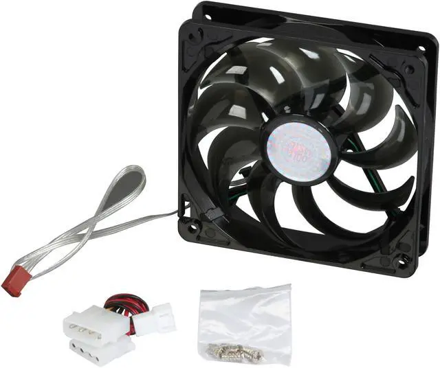 Alt view image 4 of 5 - COOLER MASTER R4-L2R-20CG-GP Green LED Case cooler