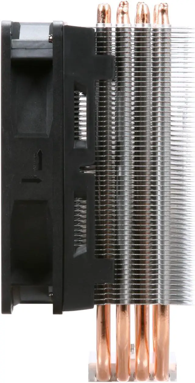 Alt view image 4 of 6 - Cooler Master Hyper 212 Plus - CPU Cooler with 4 Direct Contact Heatpipes