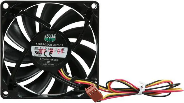 Alt view image 4 of 6 - Cooler Master Sleeve Bearing 80mm Silent Fan for Computer Cases and CPU Coolers