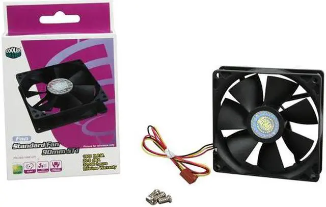Alt view image 5 of 5 - Cooler Master Sleeve Bearing 92mm Silent Fan for Computer Cases and CPU Coolers
