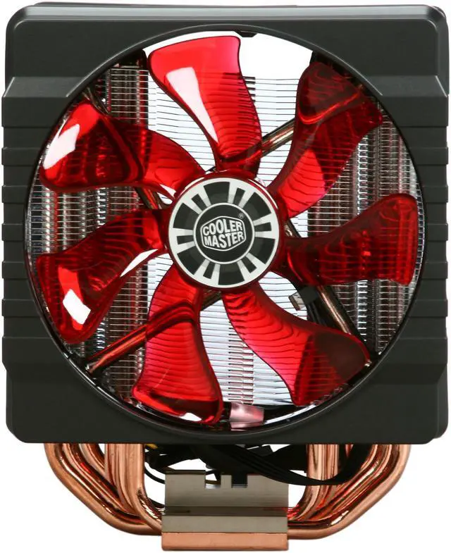 Alt view image 2 of 5 - COOLER MASTER V6 RR-V6SV-22PR-R1 DynaLoop CPU Cooler w/ Universal bracket