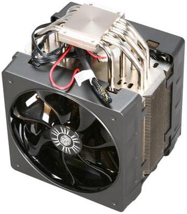 Alt view image 7 of 8 - Cooler Master V6 GT - CPU Cooler with Dual 120 mm PWM Fans and 6 Heatpipes