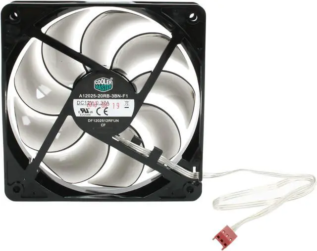 Alt view image 4 of 5 - Cooler Master SickleFlow 120 - Sleeve Bearing 120mm Green LED Silent Fan for Computer Cases, CPU Coolers, and Radiators