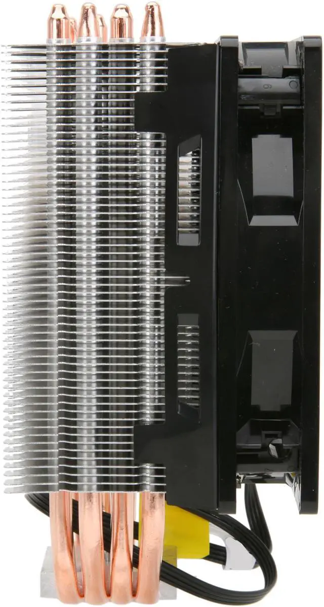 Alt view image 4 of 20 - Cooler Master Hyper 212 Evo CPU Cooler, 4 CDC Heatpipes, 120mm PWM Fan, Aluminum Fins for AMD Ryzen/Intel LGA1200/1151